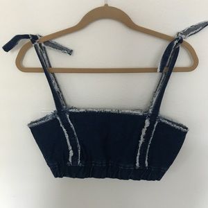 Zara TRF - Denim Top